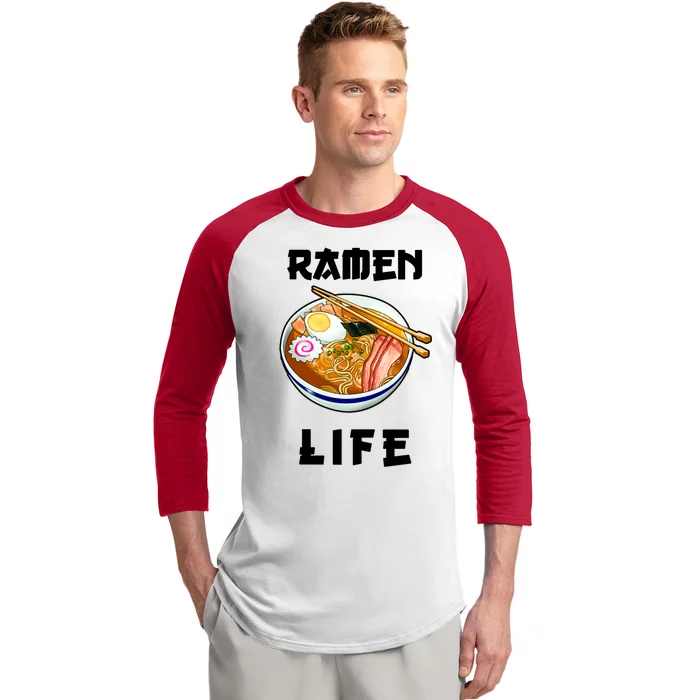 Ramen Life Baseball Sleeve Shirt