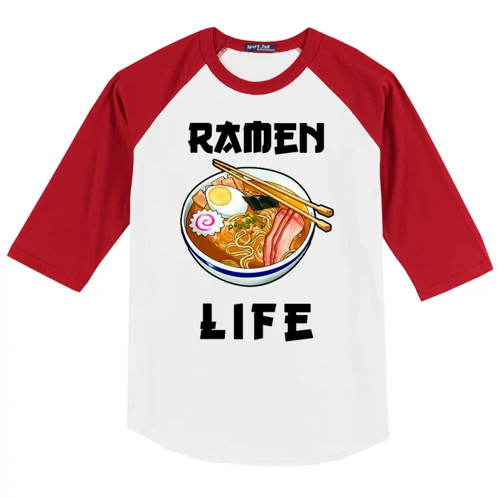 Ramen Life Baseball Sleeve Shirt