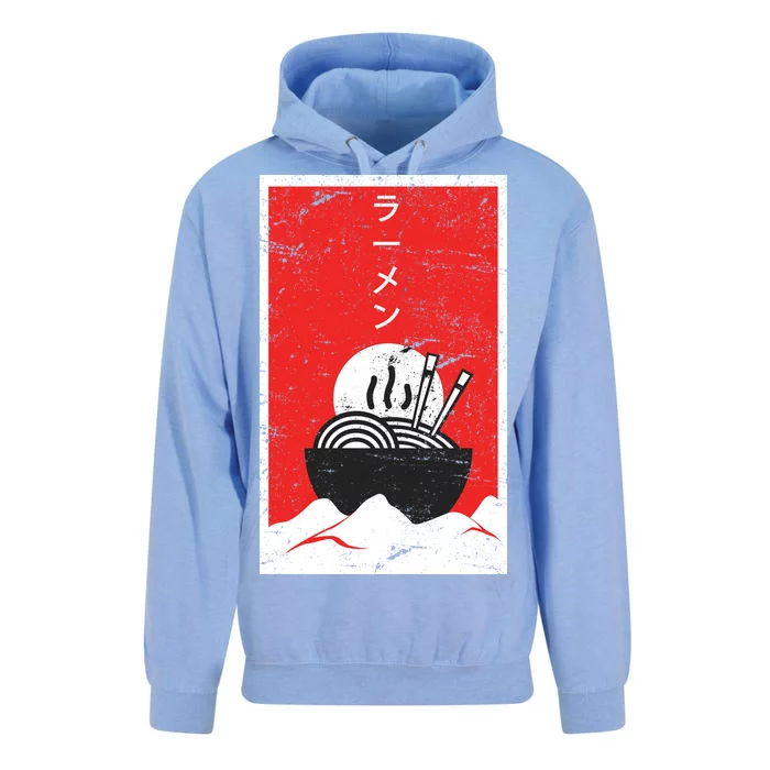 Ramen Noodles Retro Unisex Surf Hoodie