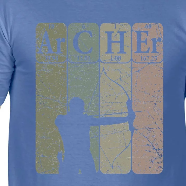 Retro Archer Periodic Table Elements Bow Hunting Archery Comfort Colors T-Shirt