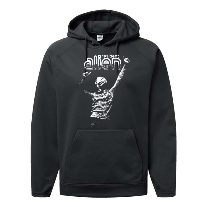 Resident Alien Performance Fleece Hoodie