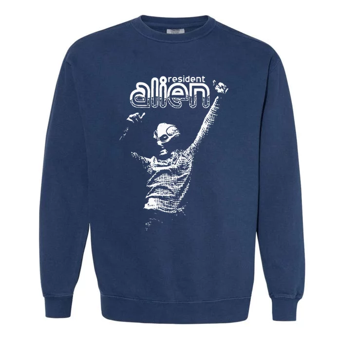 Resident Alien Garment-Dyed Sweatshirt