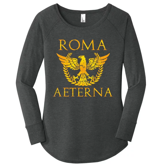 Roma Aeterna Roman Empire Women's Perfect Tri Tunic Long Sleeve Shirt