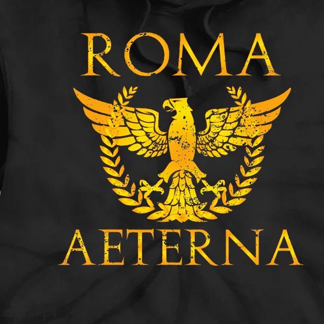 Roma Aeterna Roman Empire Tie Dye Hoodie