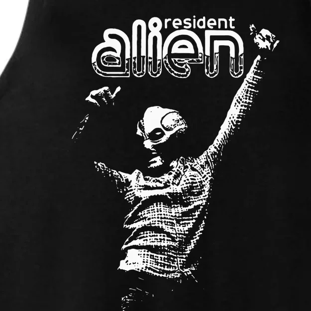 Resident Alien Ladies Tri-Blend Wicking Tank