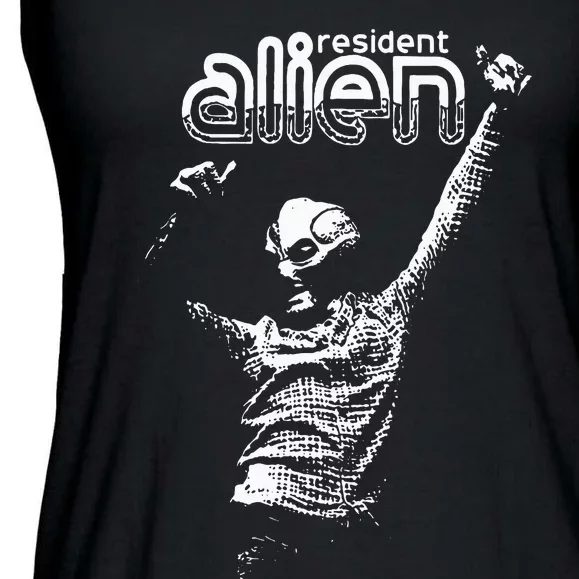 Resident Alien Ladies Essential Flowy Tank