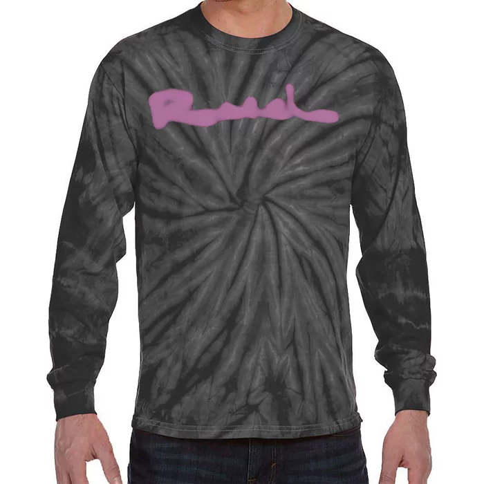 Ruel Airbrush Tie-Dye Long Sleeve Shirt