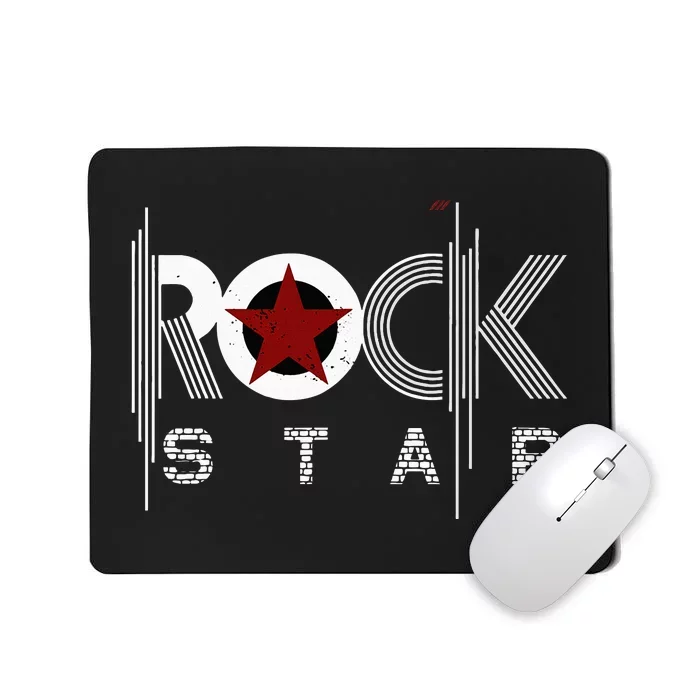 Rock And Roll Star Mousepad