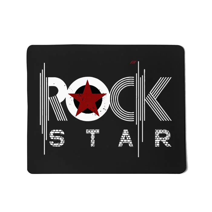 Rock And Roll Star Mousepad