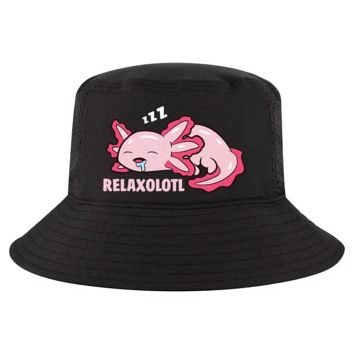 Relaxolotl Axolotls Cool Comfort Performance Bucket Hat