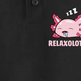 Relaxolotl Axolotls Dry Zone Grid Performance Polo