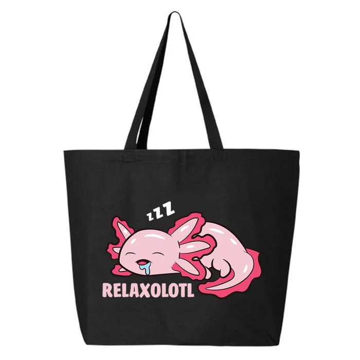 Relaxolotl Axolotls 25L Jumbo Tote