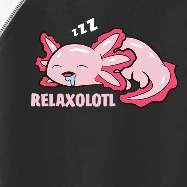 Relaxolotl Axolotls Toddler Fine Jersey T-Shirt