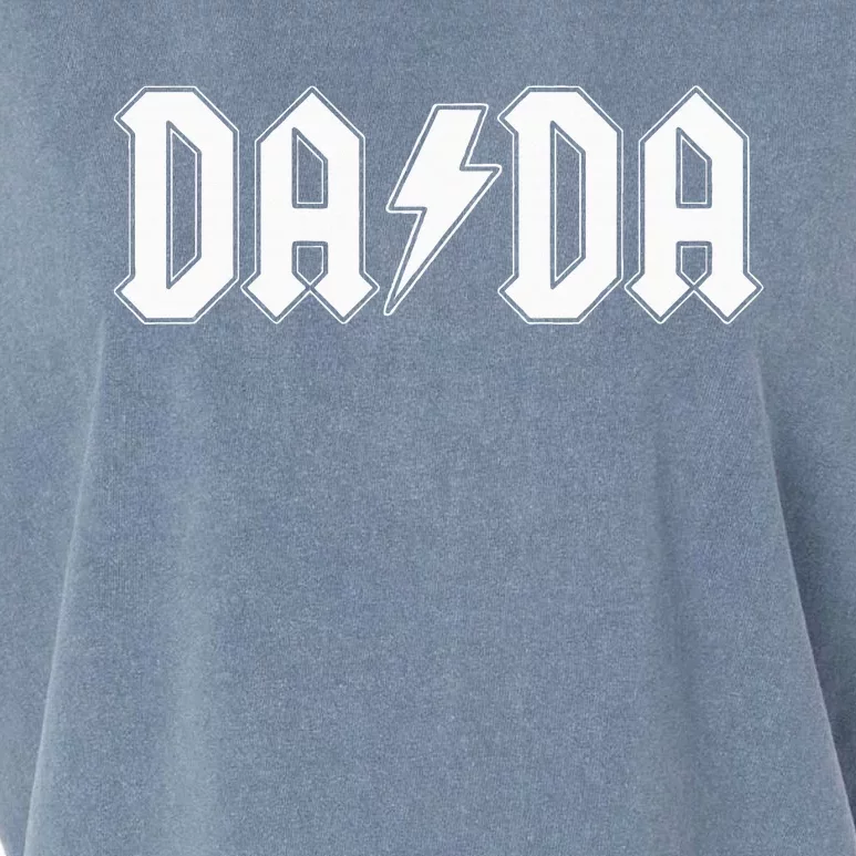 Rock And Roll Dada FatherS Day For New Dad For Him Dada Garment-Dyed Women's Muscle Tee