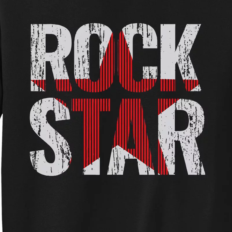 Rock And Roll Star Tall Sweatshirt