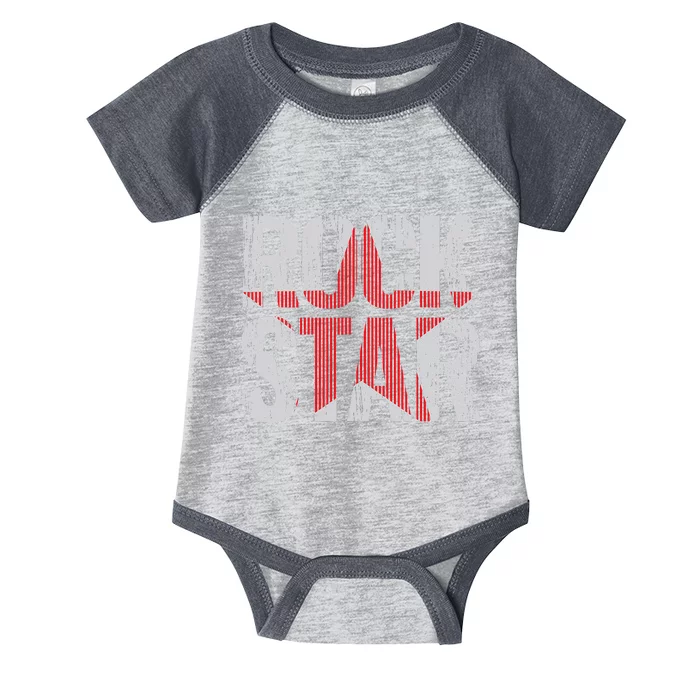 Rock And Roll Star Infant Baby Jersey Bodysuit