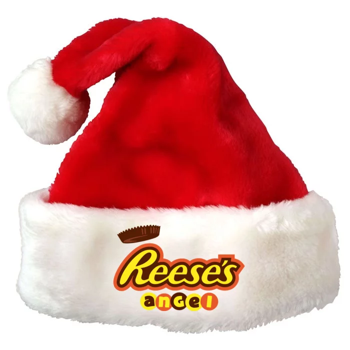 Reeses Angel Premium Christmas Santa Hat