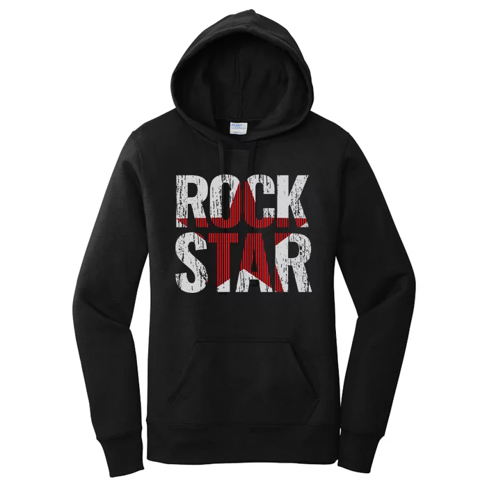 Rock And Roll Star Women's Pullover Hoodie