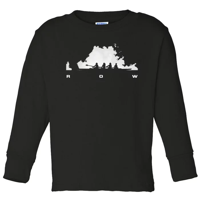 Rowing Apparel Rowing Toddler Long Sleeve Shirt