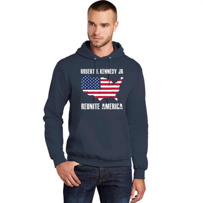 Reunite America RFK Kennedy Democrat President 2024 Women Hoodie