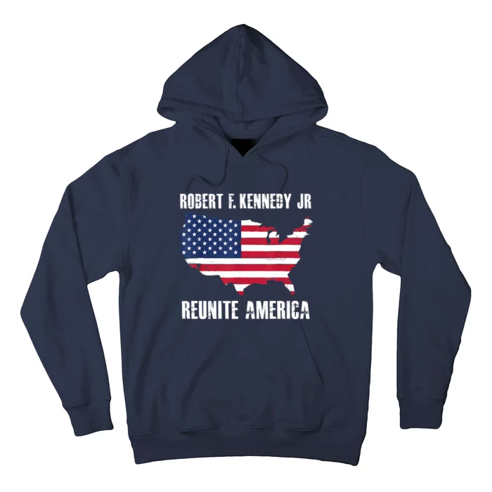 Reunite America RFK Kennedy Democrat President 2024 Women Hoodie