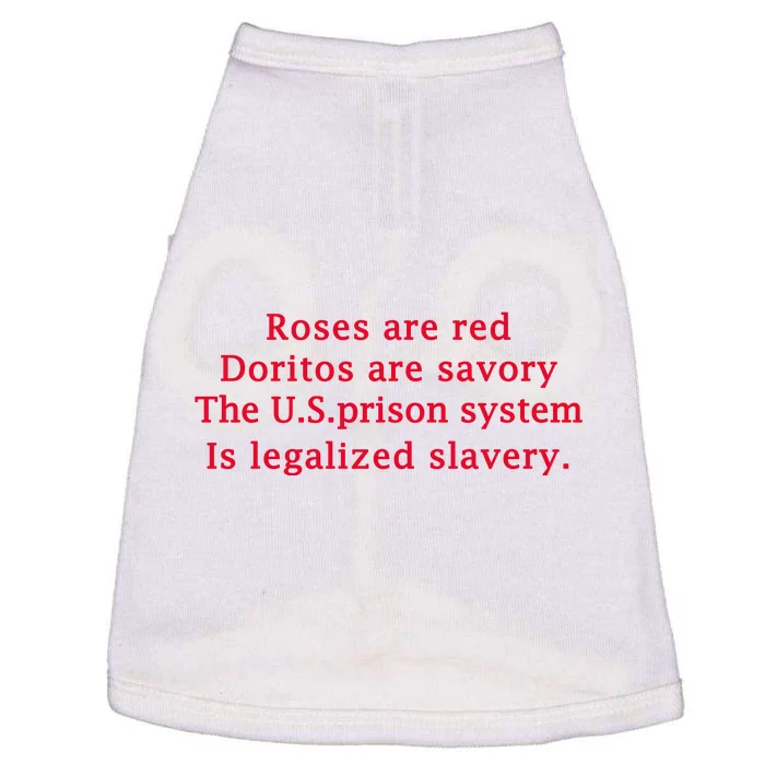 Roses Are Red Doritos Are Savory The U.S. Prison Doggie Tank