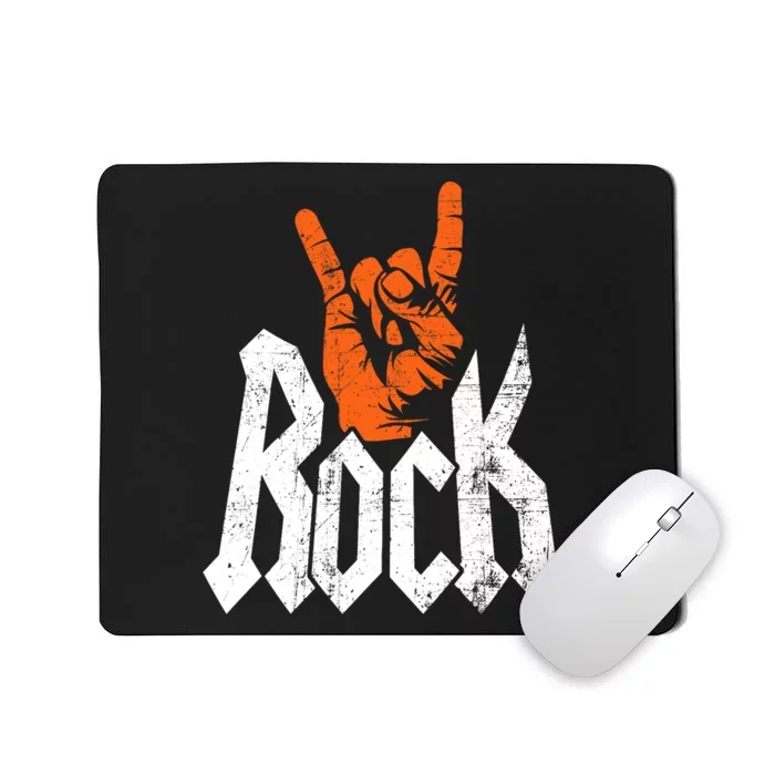 Rock And Roll Rock Music Rock Music Lover Mousepad