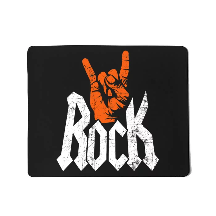 Rock And Roll Rock Music Rock Music Lover Mousepad