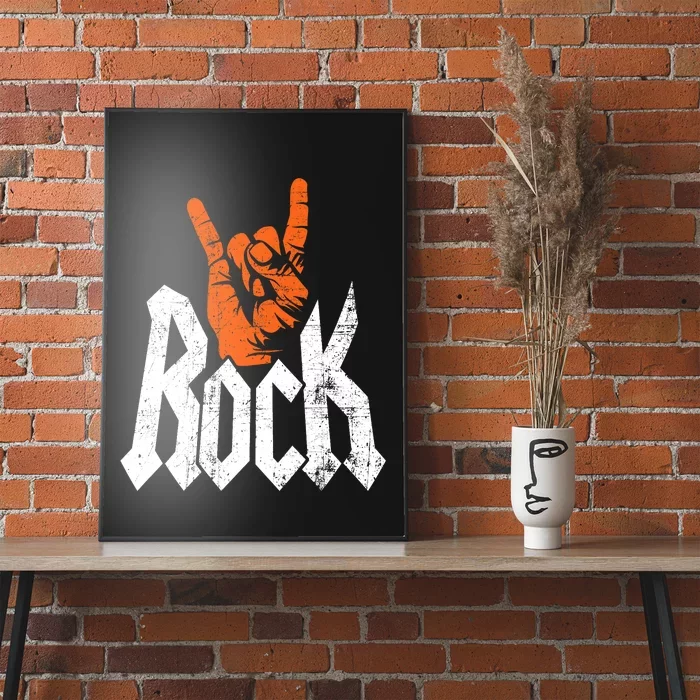 Rock And Roll Rock Music Rock Music Lover Poster