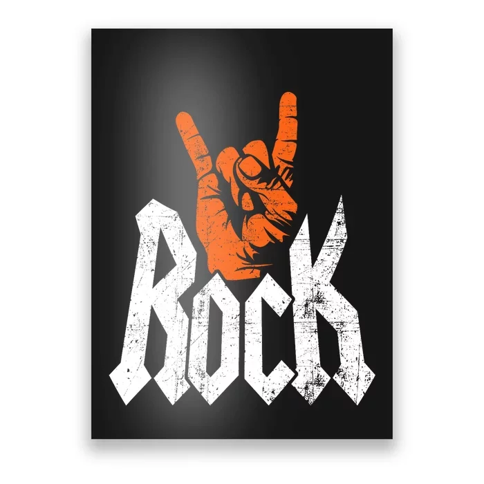 Rock And Roll Rock Music Rock Music Lover Poster