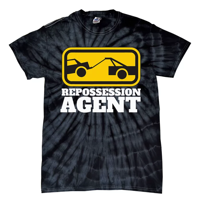 Repo Agent Repoman And Repossession Agent Tie-Dye T-Shirt