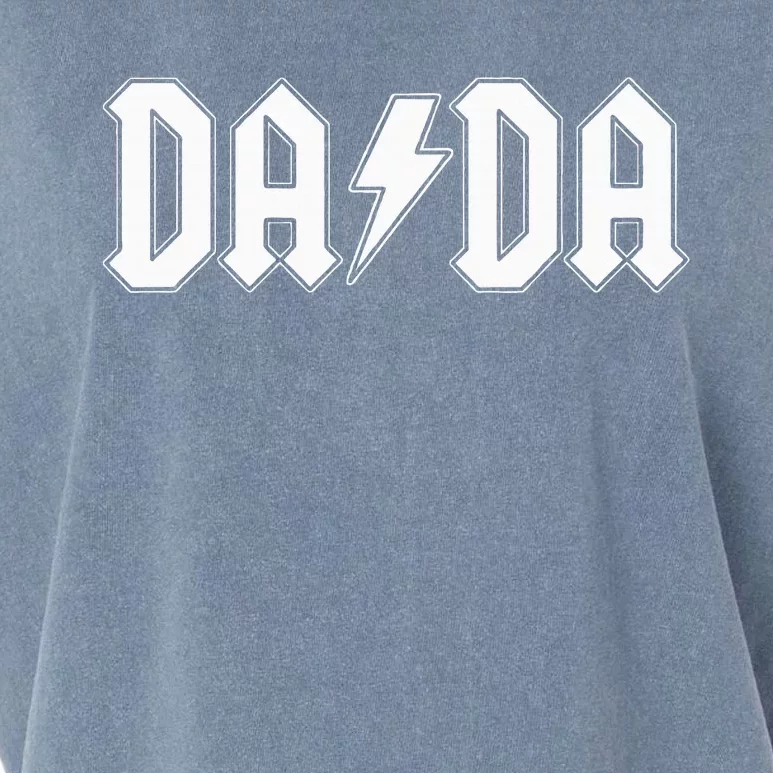 Rock and Roll Dada Father's Day For New Dad for Him Dada Garment-Dyed Women's Muscle Tee