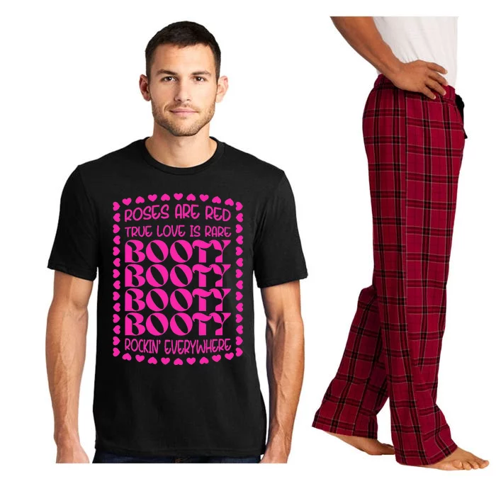 Roses Are Red True Love Is Rare Booty Rocking Pajama Set