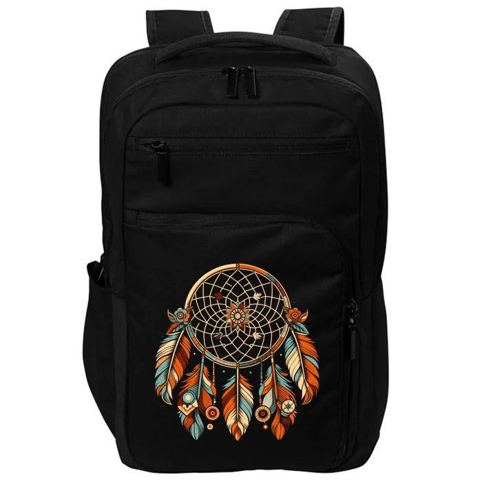 Retro Art Style Christmas Cool Dreamcatcher Symbol Impact Tech Backpack