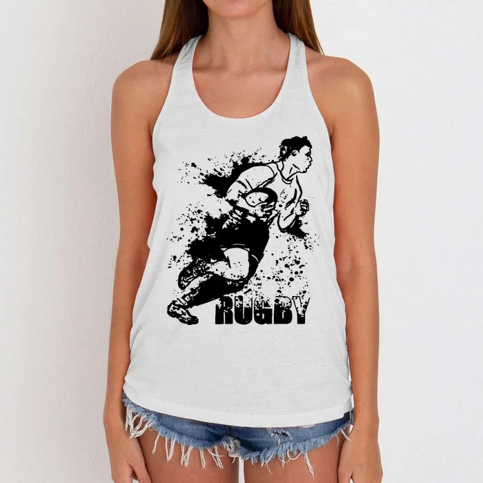 Rugby American Sport Women's Knotted Racerback Tank