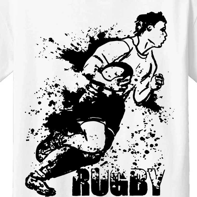 Rugby American Sport Kids T-Shirt