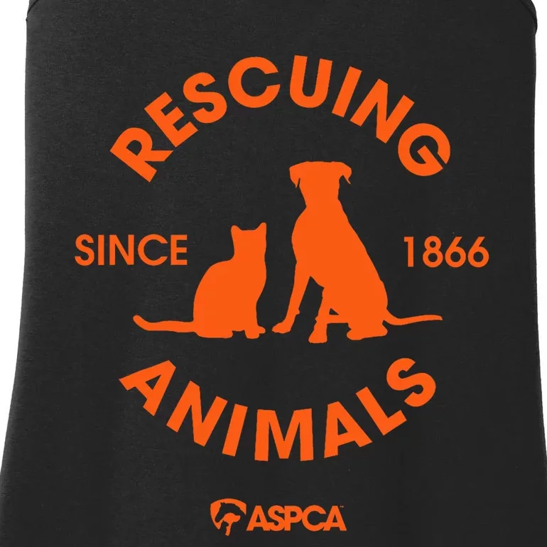 Rescuing Animals Since 1866 Ladies Essential Tank