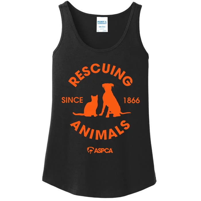 Rescuing Animals Since 1866 Ladies Essential Tank