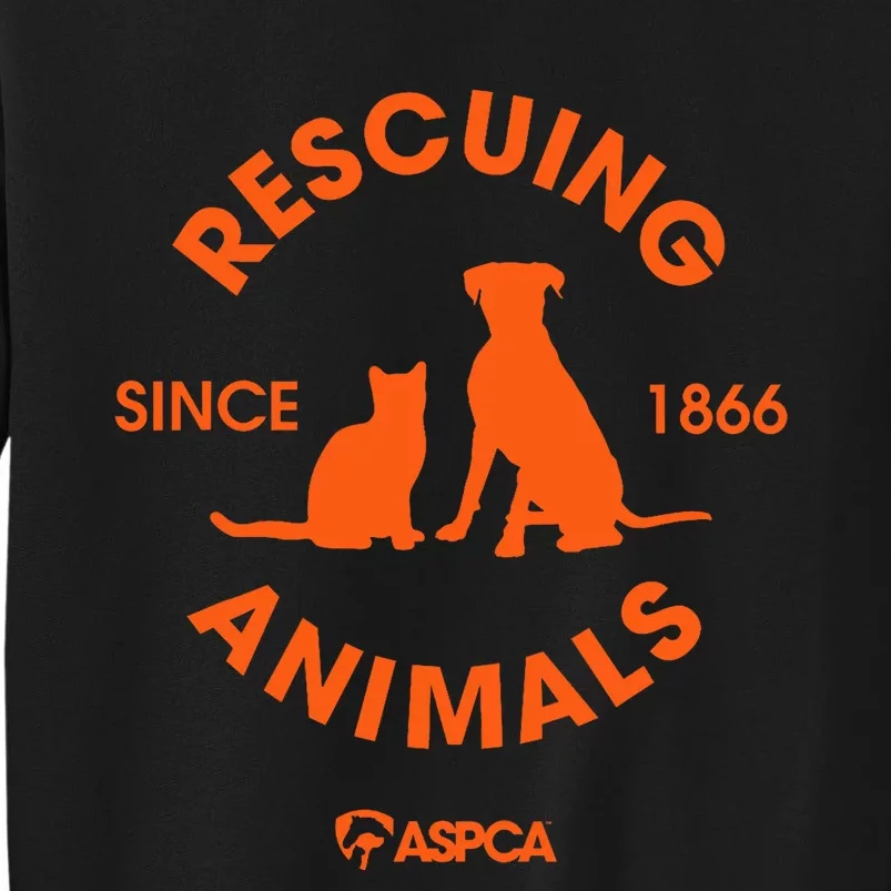 Rescuing Animals Since 1866 Tall Sweatshirt