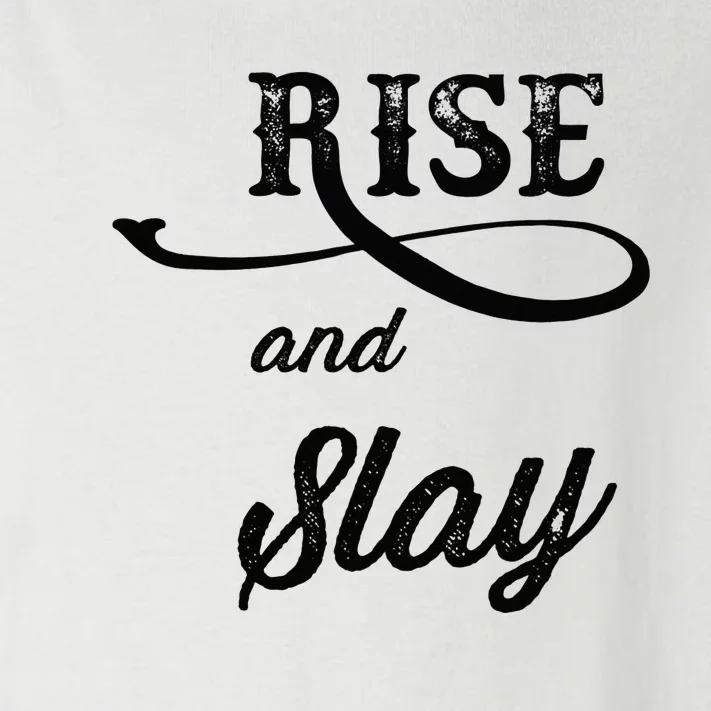 RISE and SLAY  Graphic Toddler Long Sleeve Shirt