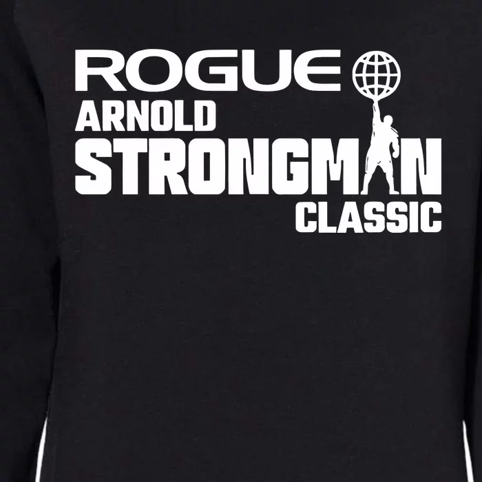 Rogue Arnold Strongman Womens California Wash Sweatshirt