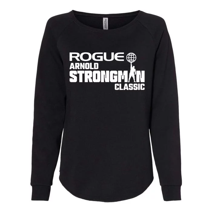 Rogue Arnold Strongman Womens California Wash Sweatshirt