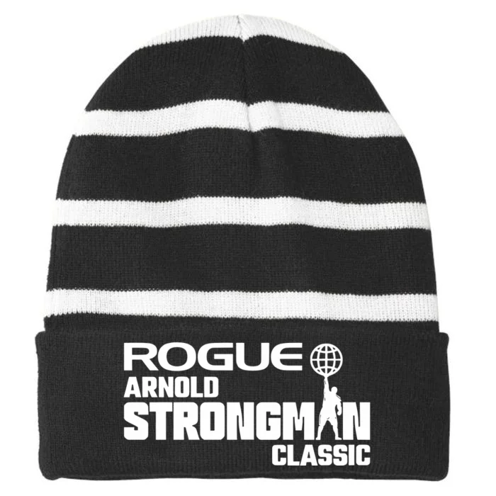 Rogue Arnold Strongman Striped Beanie with Solid Band