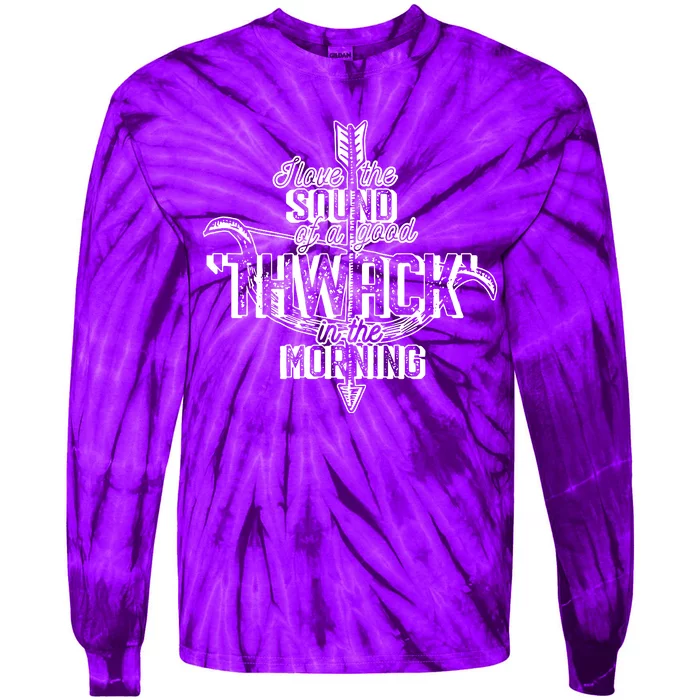 Raise Aim Shoot Tie-Dye Long Sleeve Shirt