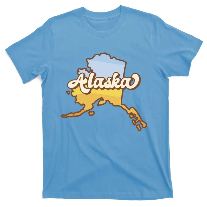 Retro Alaska State Logo T-Shirt