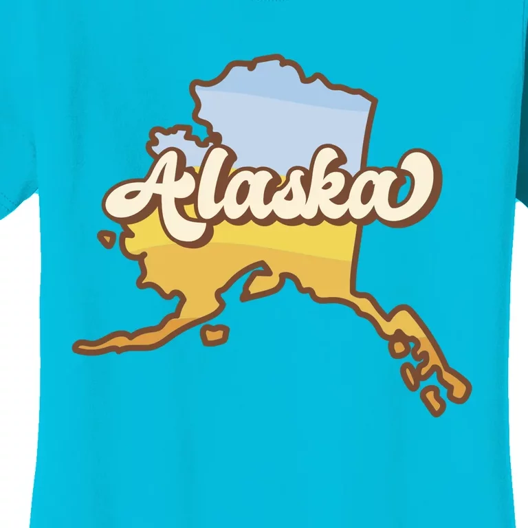 Retro Alaska State Logo Women's T-Shirt