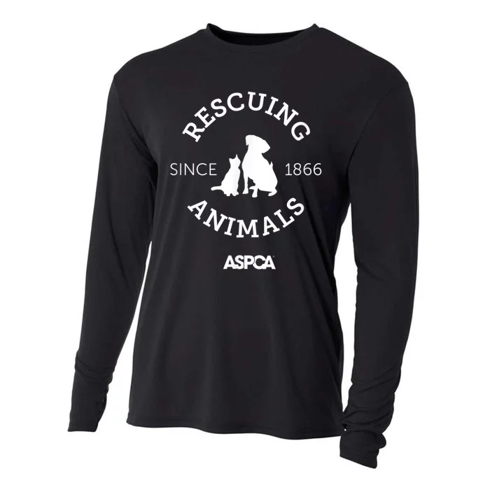 Rescuing Animals Since 1866 Cooling Performance Long Sleeve Crew