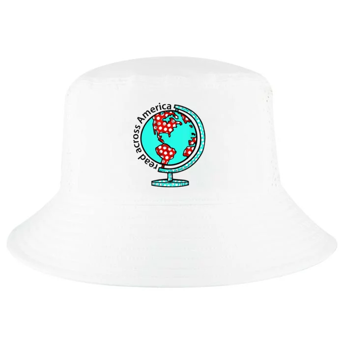 Reads Across That America Reading Lover Teacher Reader Cool Comfort Performance Bucket Hat