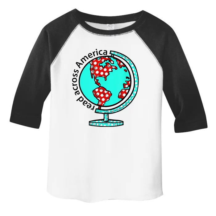 Reads Across That America Reading Lover Teacher Reader Toddler Fine Jersey T-Shirt