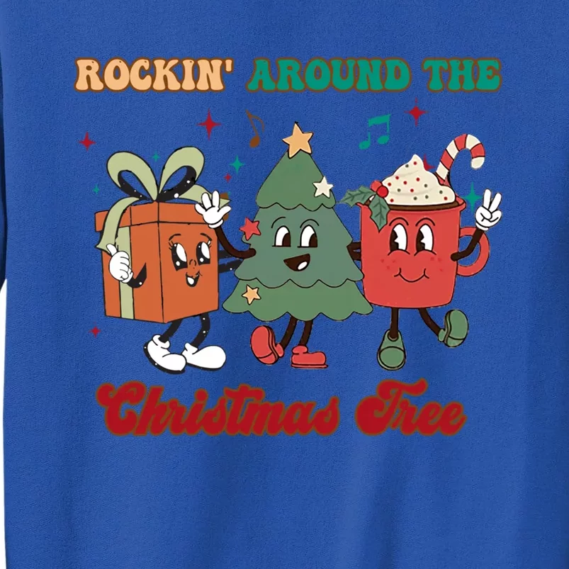 Rockin Around The Christmas Tree Hot Chocolate Cocoa Lovers Cute Gift Sweatshirt